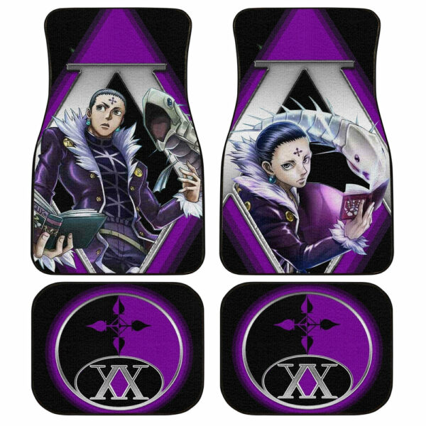 Chrollo Lucilfer Car Floor Mats Custom Hunter x Hunter Anime Car Accessories