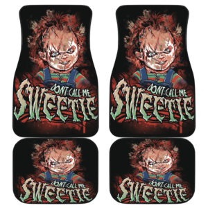 Chucky Don’ Call Me Sweetie Fan Art Car Floor Mats Movie H083020