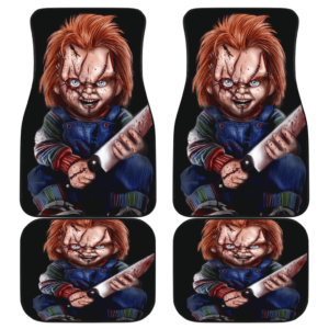 Chucky Horror Film Art Car Floor Mats Movie Fan Gift H083020