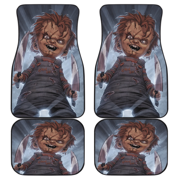 Chucky Horror Film Fantasy Art Car Floor Mats Movie H083020