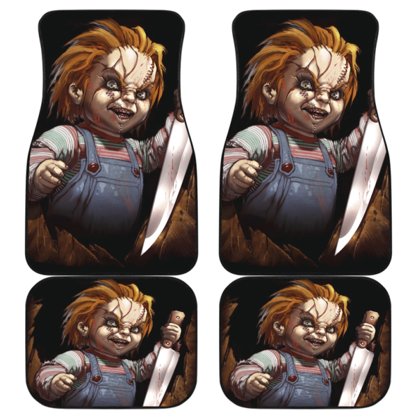 Chucky Horror Film Fantasy Gift Car Floor Mats Movie H083020