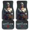 Ciri The Witcher 3: Wild Hunt Car Floor Mats Game Fan Gift H1229