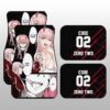 Code:002 Zero Two Car Floor Mats Custom DARLING In The FRANXX Anime Gifts For Anime Fans