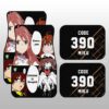 Code:390 Miku Car Floor Mats Custom DARLING In The FRANXX Anime Car Accessories