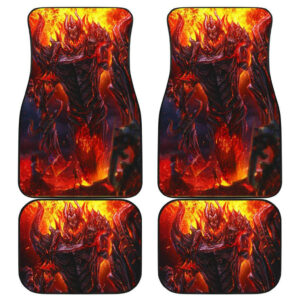 Colossus Demon Fire dark theme Car Floor Mats 191021