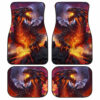 Coolest Burning Dragon Car Floor Mats Custom Cool Car Accessories