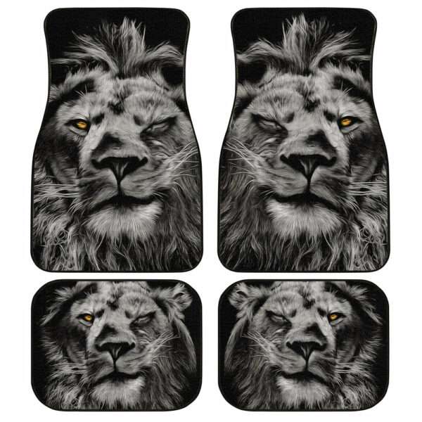 Coolest Lion Car Floor Mats Custom Car Accessories Cool Gifts Idea