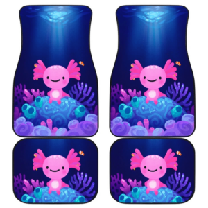 Coral Axolotl Under the Sea Car Floor Mats 191021