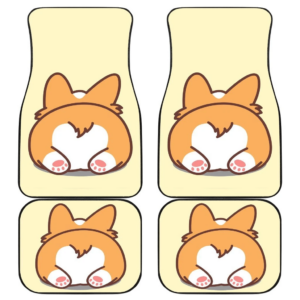 Corgi Butt So Cute Car Floor Mats 191021