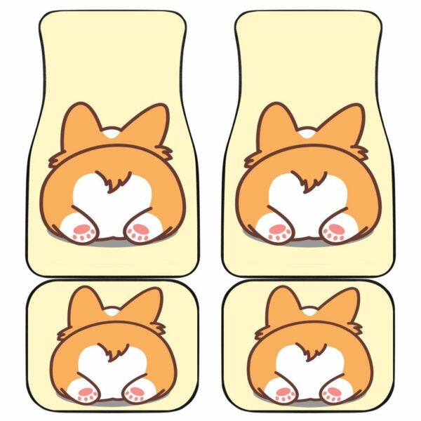 Corgi Butt So Cute Car Floor Mats