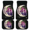 Couple Moon Front And Back Car Mats