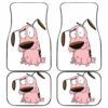 Courage The Cowardly Dog Car Mats