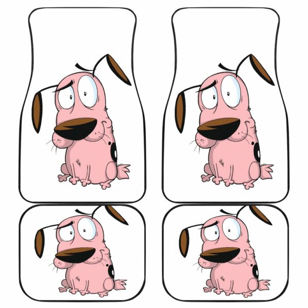 Courage The Cowardly Dog Car Mats