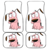 Courage The Cowardly Dog Cartoon Network Car Floor Mats 191021