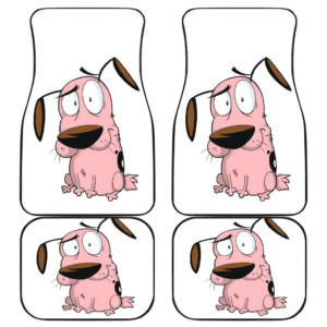 Courage The Cowardly Dog Cartoon Network Car Floor Mats 191021