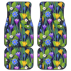 Crocus Flower Car Floor Mats Amazing Gift Ideas H200211