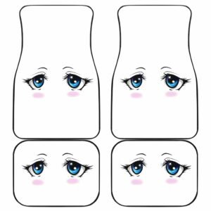 Cute Anime Eyes Car Mats