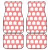 Cute Elephant Chibi Funny in pink theme Car Floor Mats 191021