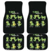 Cute Green T-Rex Dinosaur CarFloor Mats 191021