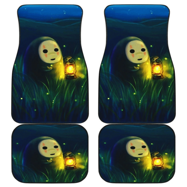 Cute No Face Anime Car Floor Mats 191021