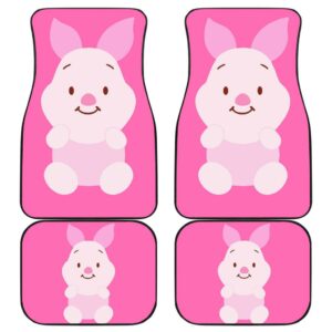 Cute Piglet Front And Back Car Mats