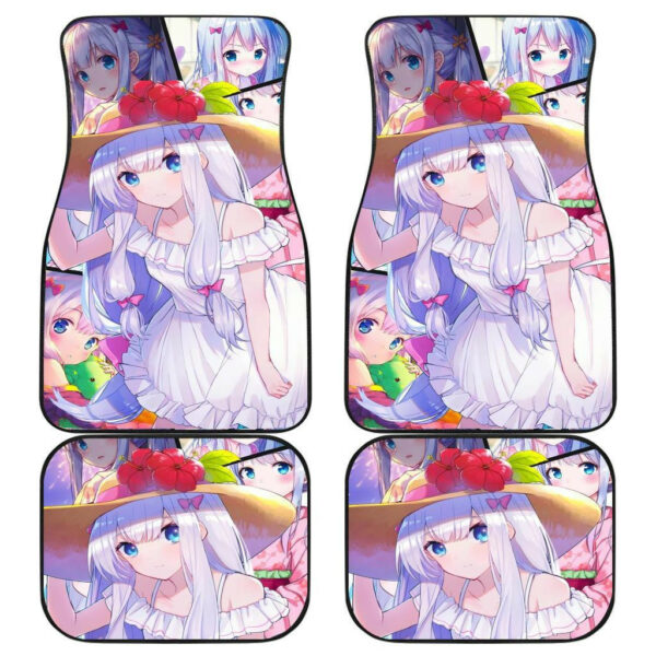 Cute Sagiri Girl Anime Car Floor Mats 191017