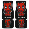 Cute Spiderman Front And Back Car Mats