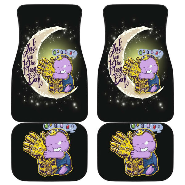 Cute Thanos Chibi End Game Marvel Car Floor Mats 191021