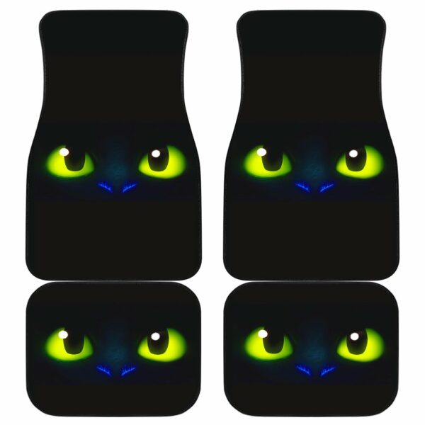 Cute Toothless Eyes Car Mats