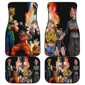 DB Characters Power Dragon Ball Car Floor Mats UBC041904