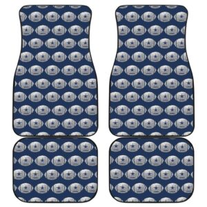 Dallas Cowboys Logo Ballon  Footballl Car Floor Mats H053020