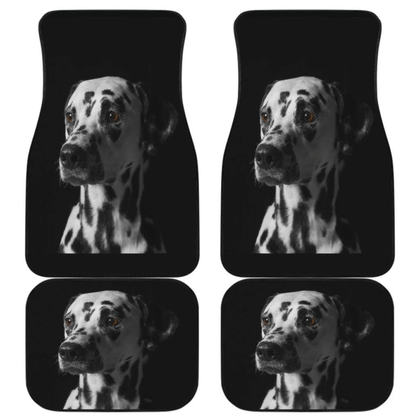 Dalmatians Dog Sad Face Car Floor Mats 191021