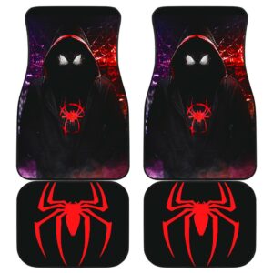 Dark Spiderman Front And Back Car Mats