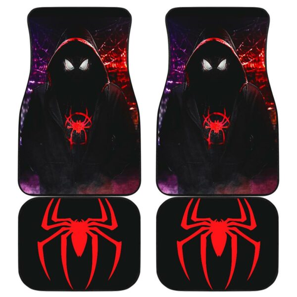 Dark Spiderman Front And Back Car Mats