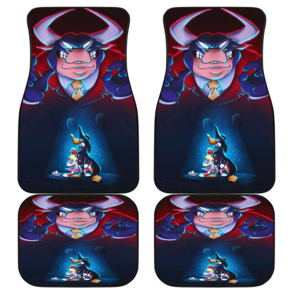 Darkly Dawns The Duck Tribute Cartoon Car Floor Mats 191021