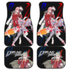 Darling In The Franxx Anime Captain Zero Two And The Strelitzia Car Floor Mats