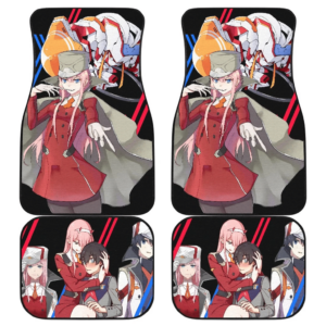 Darling In The Franxx Anime Sexy Captain Zero Two Loves Hiro Car Floor Mats