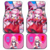 Darling In The Franxx Anime Zero Two Anime Moments Love Hiro Car Floor Mats