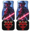 Darth Maul Star Wars Lightsaber Car Floor Mats NA022401