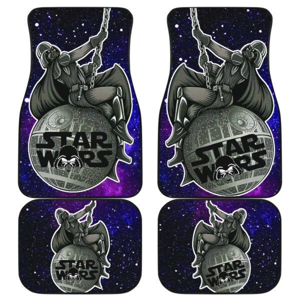 Darth Vader Wrecking Ball Galaxy Star Wars Car Floor Mats UBC042703