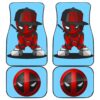 Deadpool Car Floor Mats Stitch Disney Cartoon Fan Gift H200307