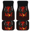 Deadpool Gun Logo Thug Car Floor Mats 191021