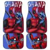 Deadpool Stitch Car Floor Mats Disney Cartoon Fan Gift H200304