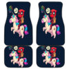 Deadpool Unicorn Chibi Funny Car Floor Mats 191021