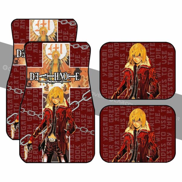 Death Note Mello Car Floor Mats Custom Anime Car Accessories