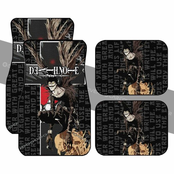 Death Note Ryuk Car Floor Mats Custom Anime Car Accessories