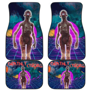 Deathly Cyborg Alien And Robot Car Floor Mats