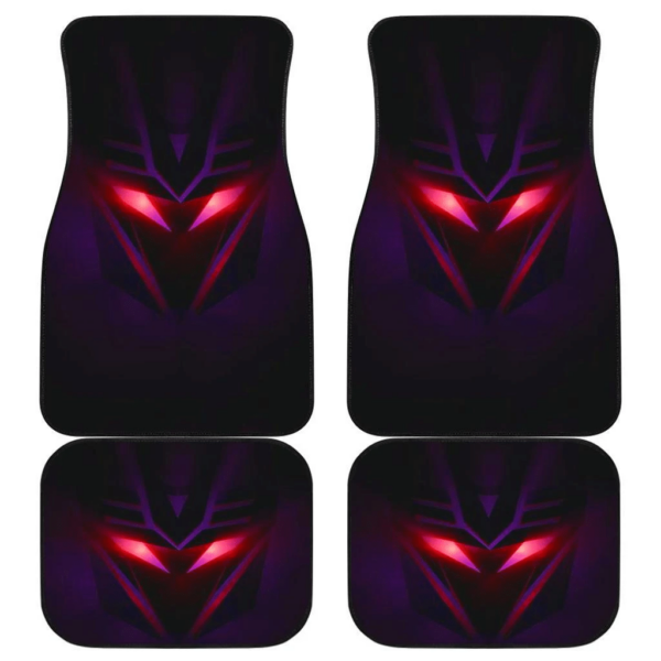 Decepticons Night Logo Transformer Car Floor Mats 191021