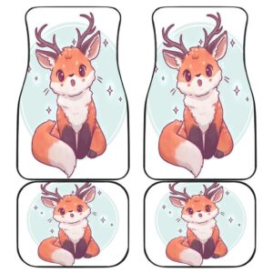 Deer Front And Back Car Mats 3