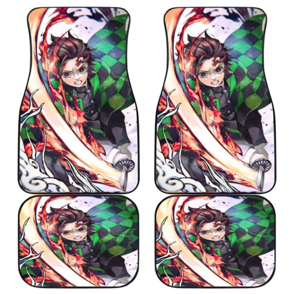 Demon Slayer Anime Car Floor Mats 191021